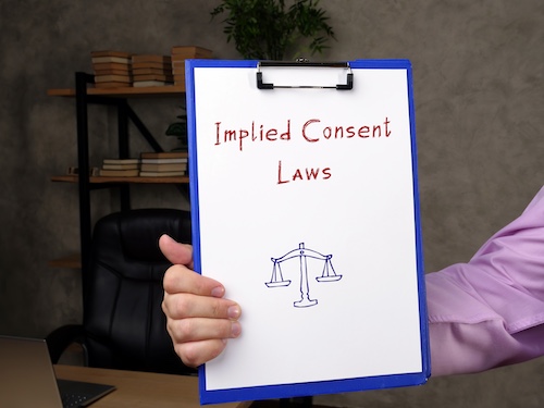 Implied Consent Law Concept