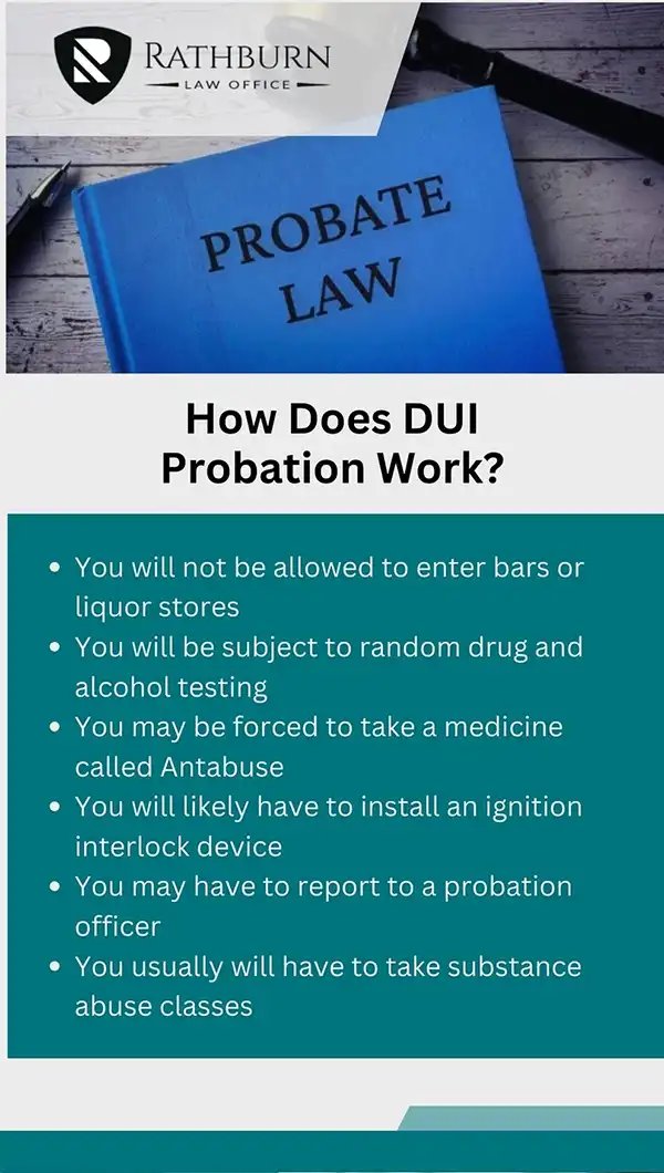 How does DUI probation work?